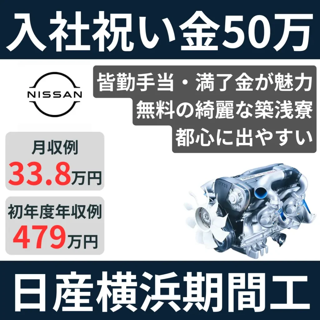 日産横浜期間工募集